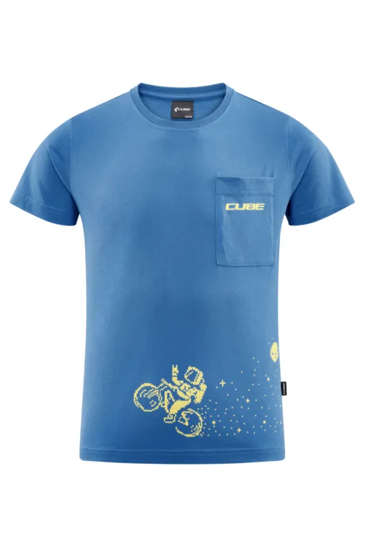 TRICOU CUBE JUNIOR ORGANIC T-SHIRT SPACE RIDER BLUE L Cumpără online