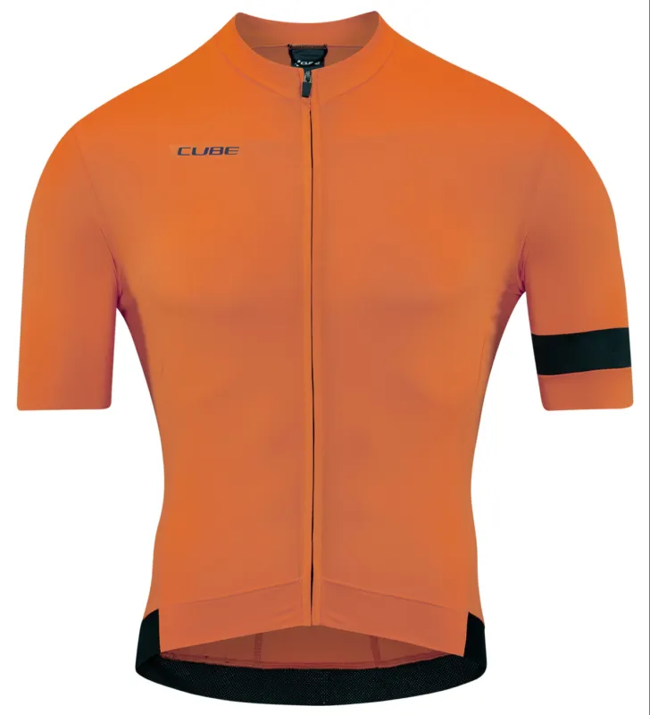 TRICOU CICLISM CUBE BLACKLINE JERSEY FLASH S/S ORANGE Cumpără online