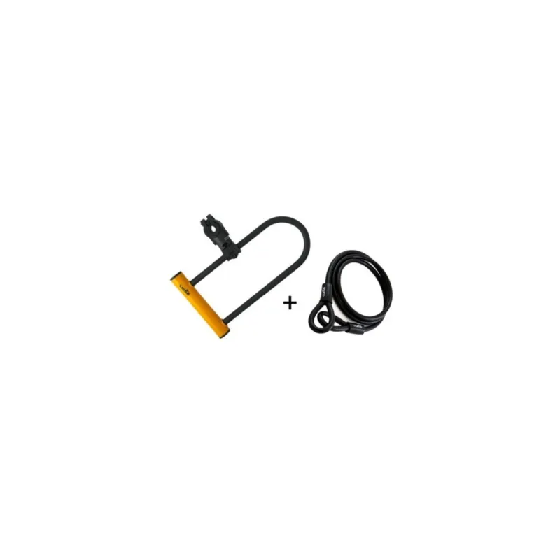 Lichidare de stoc Lacat Luma Enduro 35 HU 320 portocaliu cu suport Sopmulti C4 plus bucla