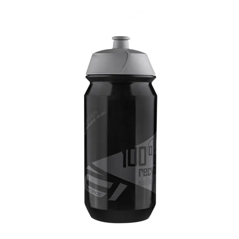Bidon Force Bio 0.5l negru/gri Transport gratuit