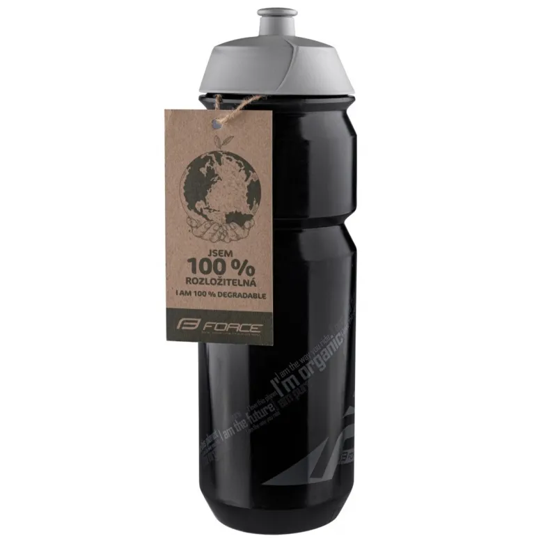 Bidon Force Bio 0.75l negru/gri Expediere rapidă