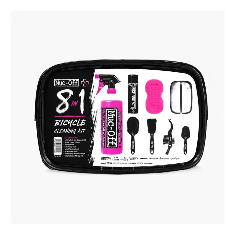 Ofertă specială Kit Muc-off pentru curatare biciclete 8 in 1