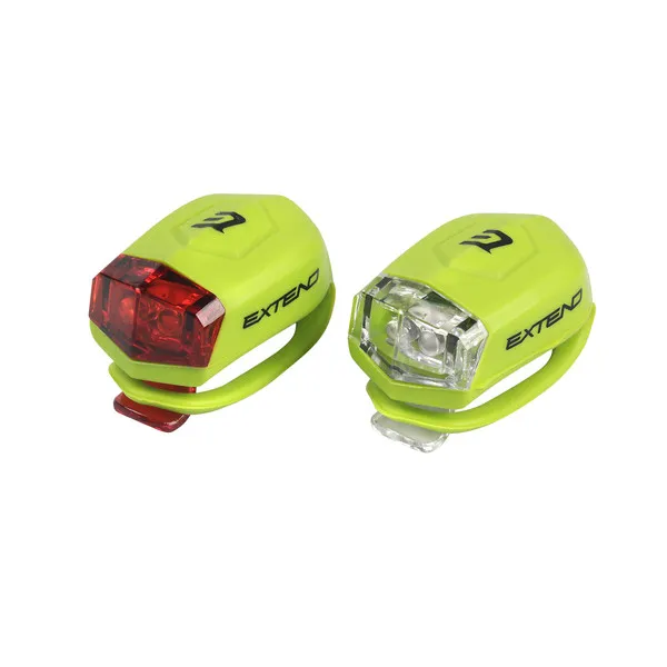 Plată sigură Set Flash cu Baterii Extend FROGGIES (silicone) Lime