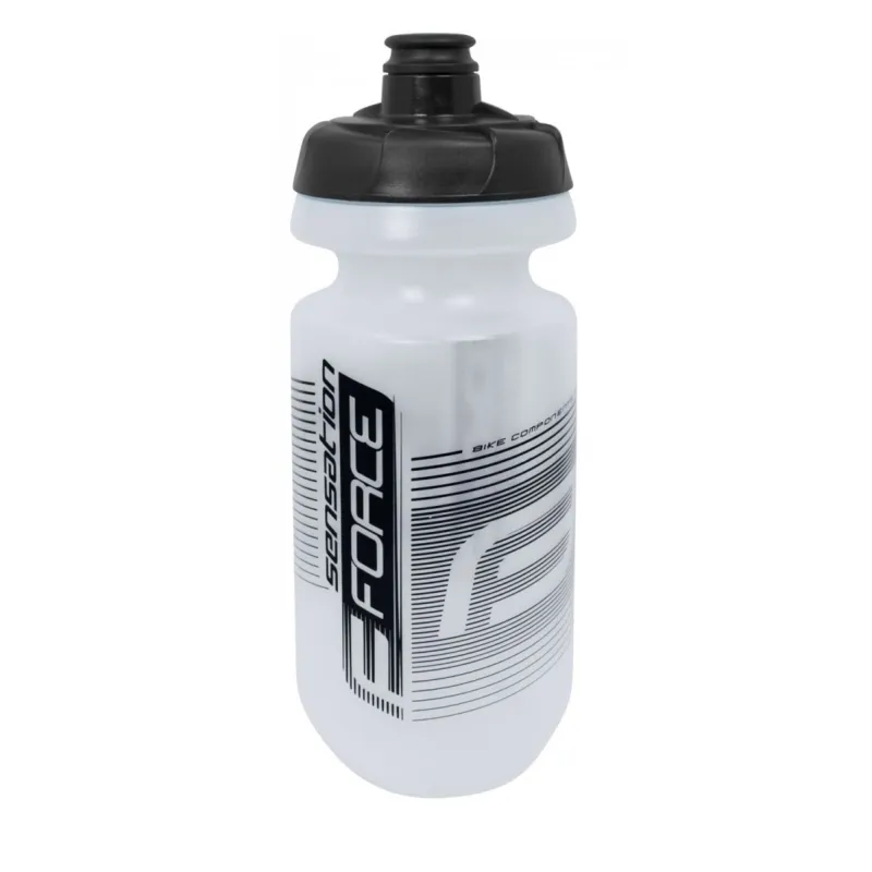 Bidon Force Sensation 0.62l transparent/negru Doar azi