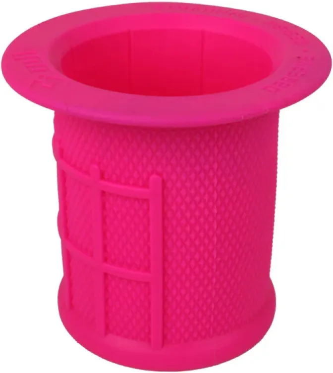 Half Waffle Coozie w/ Liner, pink Retur ușor