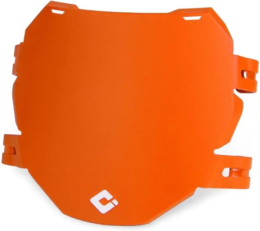 Plată sigură DH Number Plate - orange