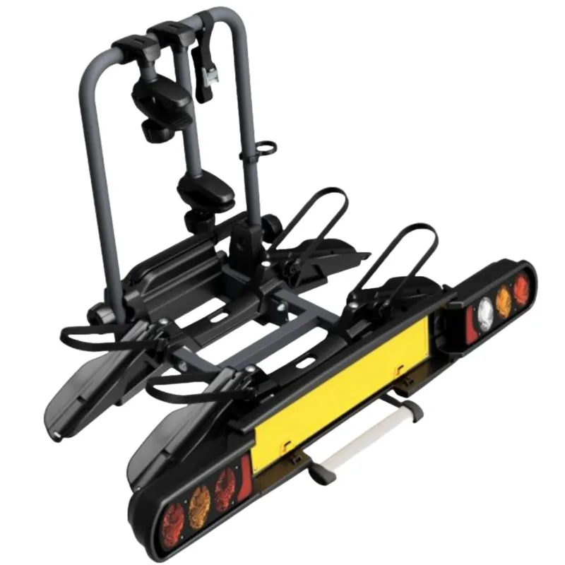 Cumpără online Suport 2 biciclete Peruzzo Pure Instinct 708W compatibil cu biciclete electrice cu prindere pe carligul de remorcare, Anthracite Grey