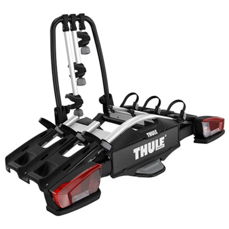 Suport biciclete Thule VeloCompact 926 cu prindere pe carligul de remorcare, pentru 3 biciclete Cel mai bun preț