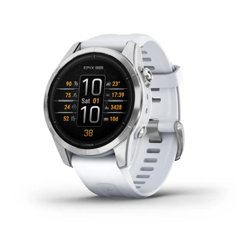 Vezi acum Ceas Garmin epix PRO (Gen 2) - 42mm, Argintiu
