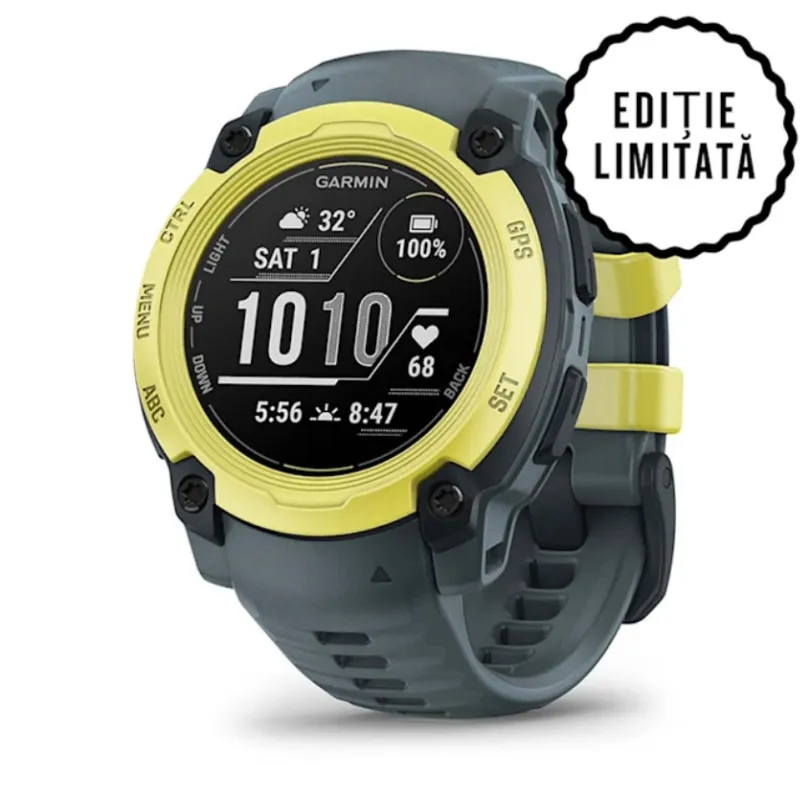 Nu rata Garmin Instinct® E – 40 mm, Electric Lime