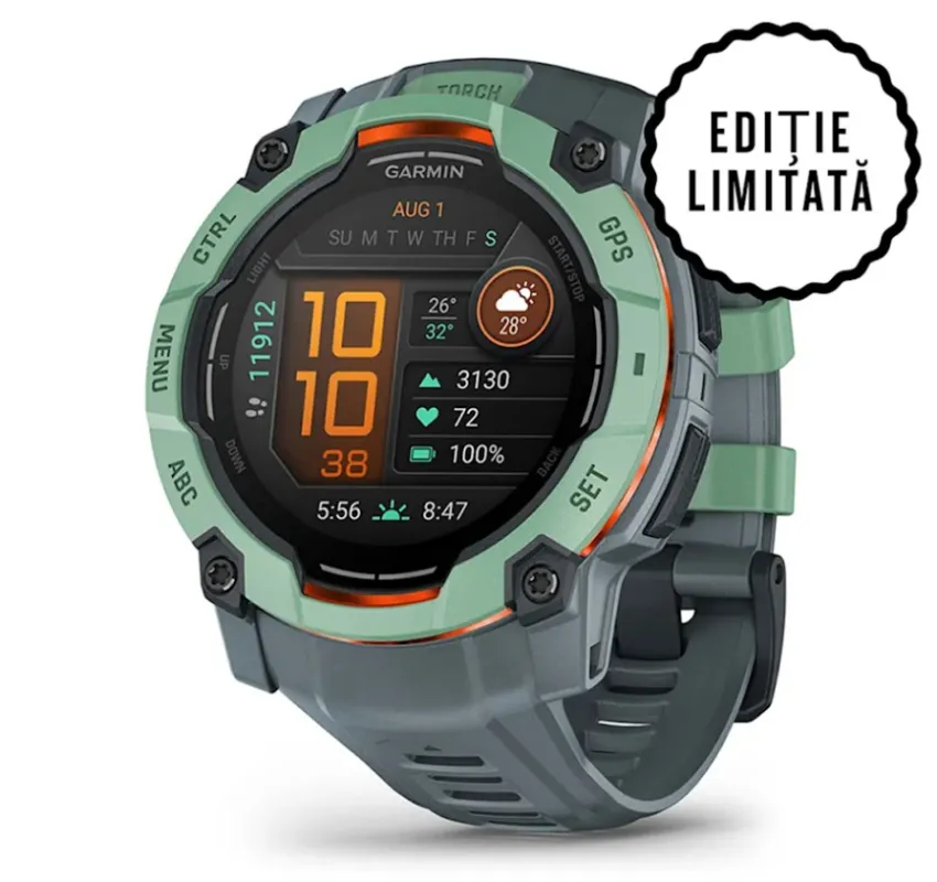 Garmin Instinct® 3 – 50 mm, AMOLED, Neotropic Ofertă