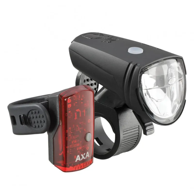 Far + stop AXA Greenline 15 Lux - 1 LED USB Nu rata