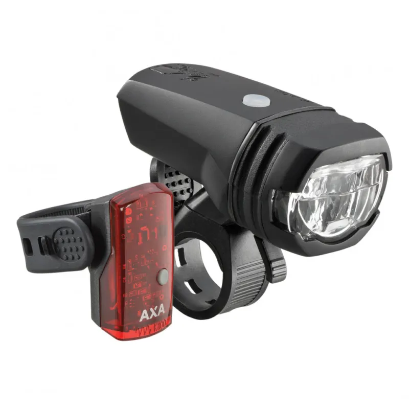 Far + stop AXA Greenline 50 Lux - 2 LED USB Popular