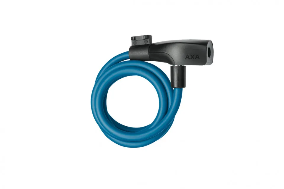 Preț promoțional Antifurt Cablu AXA Resolute 8mm/120cm- Petrol Blue