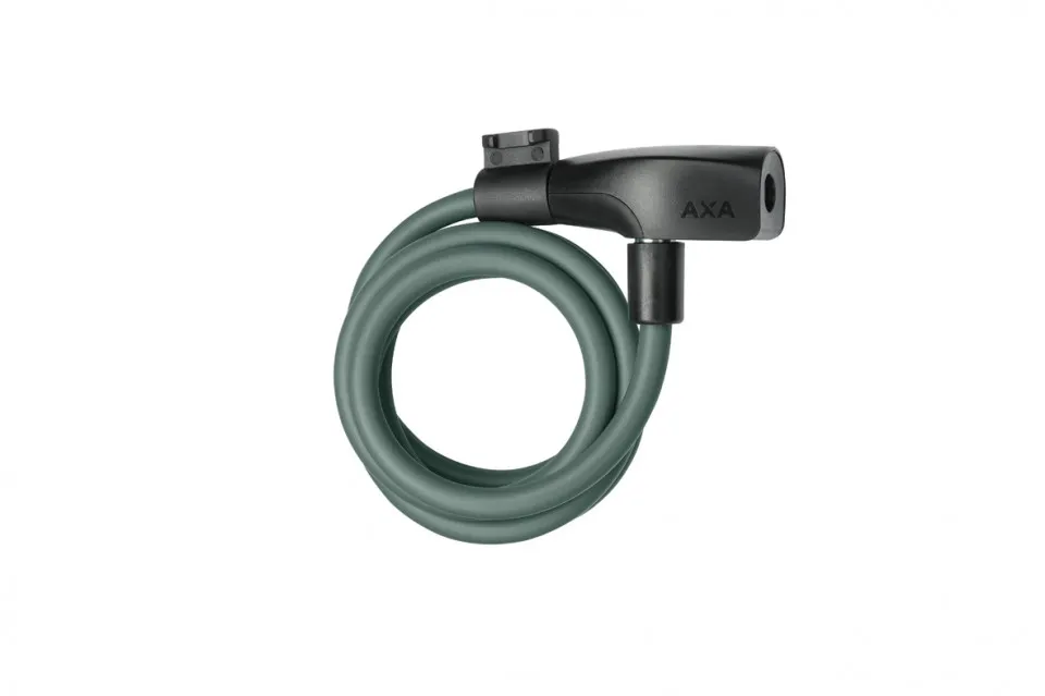 Antifurt Cablu AXA Resolute 8mm/120cm - Army Green Promoție