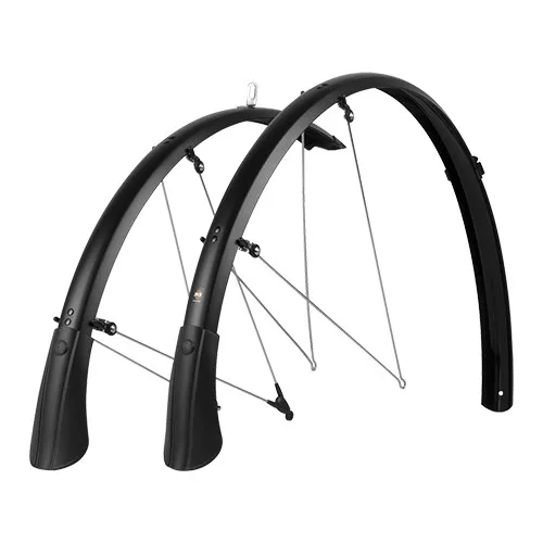 Aparatori bicicleta SKS Bluemels Matt 45mm 28 - Black | Set Preferatul clienților