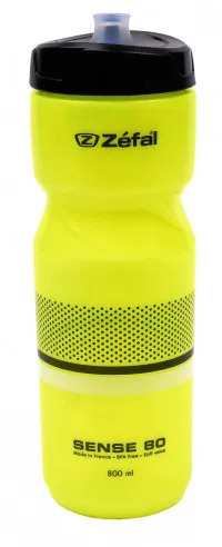 Bidon ZEFAL Sense M80 Soft-Cap 800 ml - Neon Yellow Ofertă