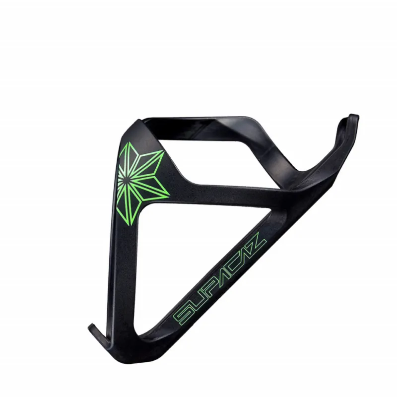 Cel mai bun preț Suport bidon SUPACAZ Tron - incarcare laterala (Plastic) - verde neon