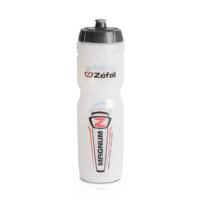 Bidon ZEFAL Magnum Grip-Cap 1000ml - Transparent Cel mai vândut