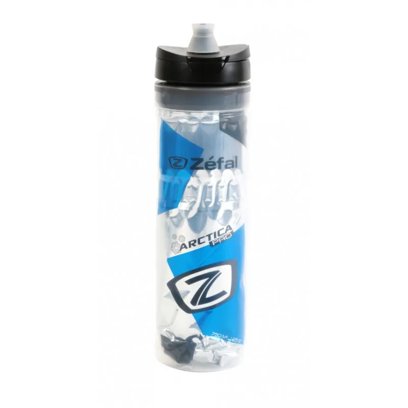Bidon ZEFAL Arctica Pro 75 Lock-Cap 750ml izolat termic - Blue Cumpărături sigure