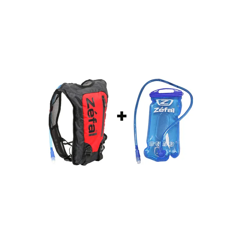 Rucsac hidratare ZEFAL Z Light Hydro S - Negru/Rosu Disponibil imediat