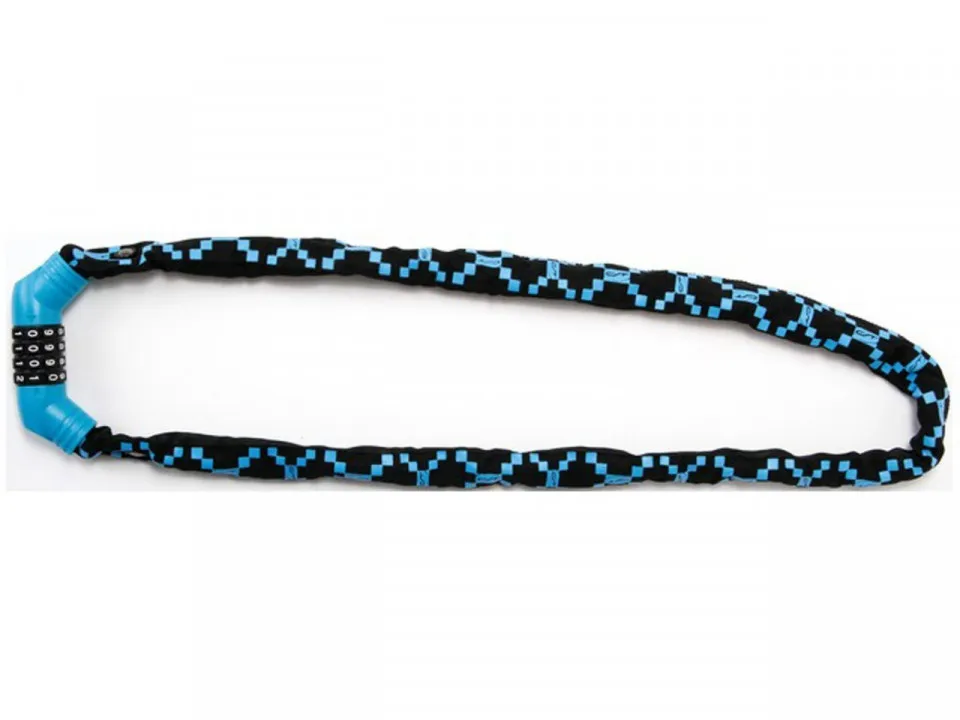 Doar azi Antifurt Lant CONTEC Neoloc Cifru 5mm/100cm - Albastru