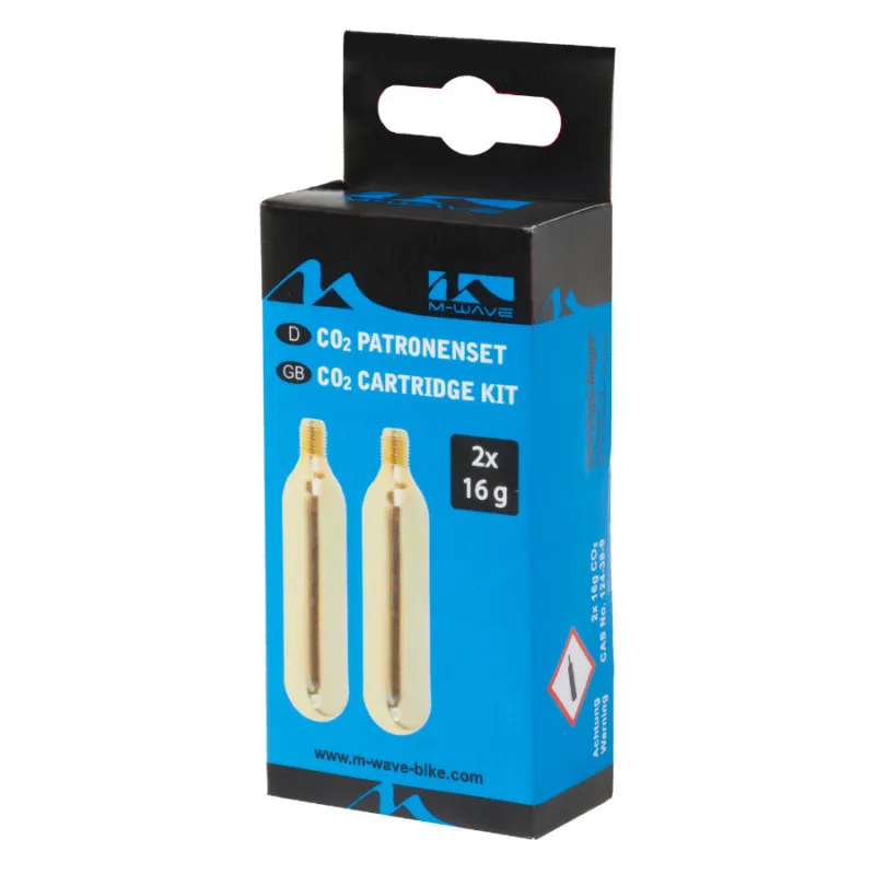 Set Cartuse CO2 M-WAVE CO2-AMMO 2x16 gr Cel mai bun preț