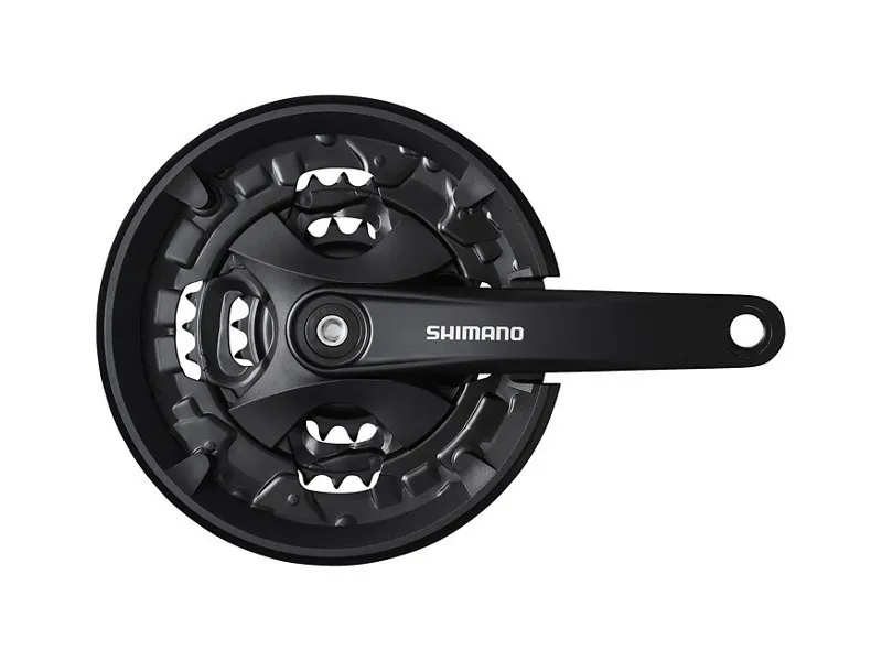 ANGRENAJ PEDALIER SHIMANO FC-MT101 PT. 9 VIT. BRAT 175MM 44X32X22T CG INCL. SURUBURI DE FIXARE INCOMPATIBIL CHAINCASE NEGRU AMBALAT IND. Ieftin