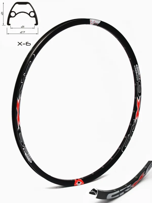 Reducere Janta CROSSER X6 28" 32H - Black | Capsata