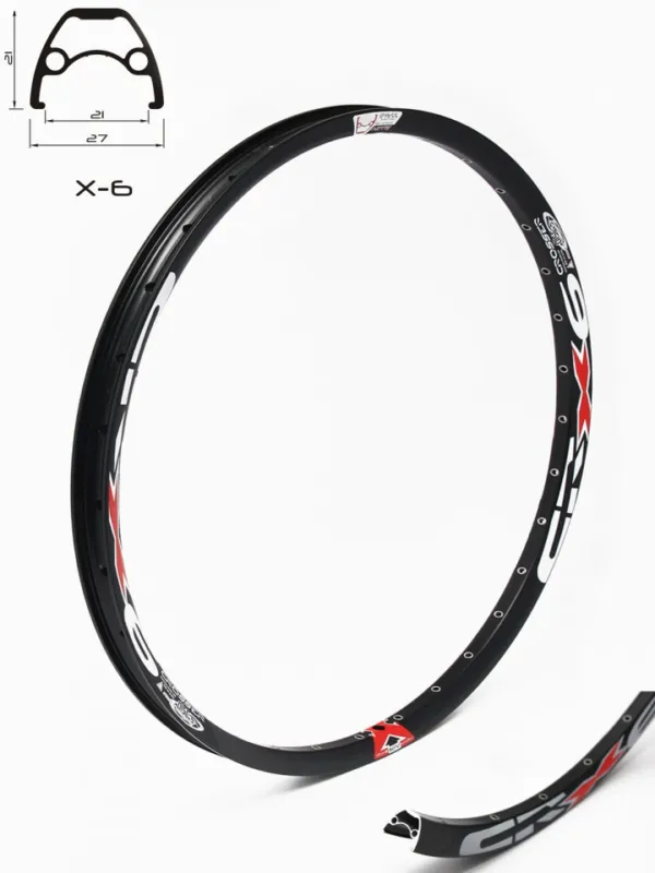 Retur ușor Janta CROSSER X6 26" 32H - Black | Capsata