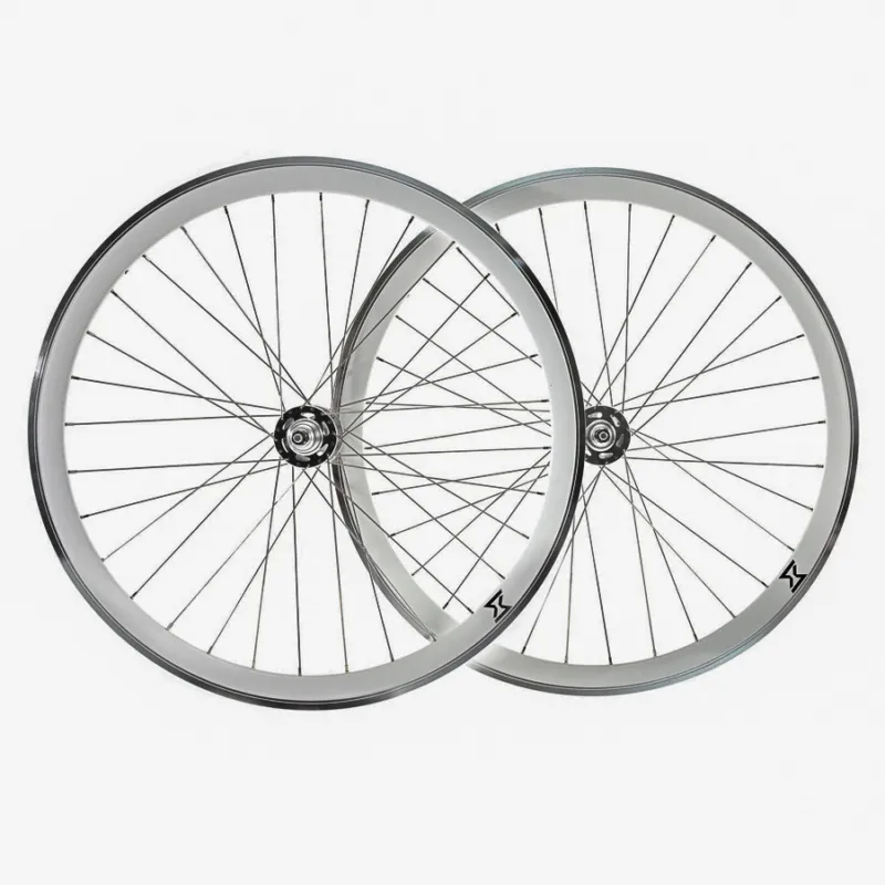 Set Roti Single Speed/Fixie SXT 700-32H 40 mm Silver Comandă acum