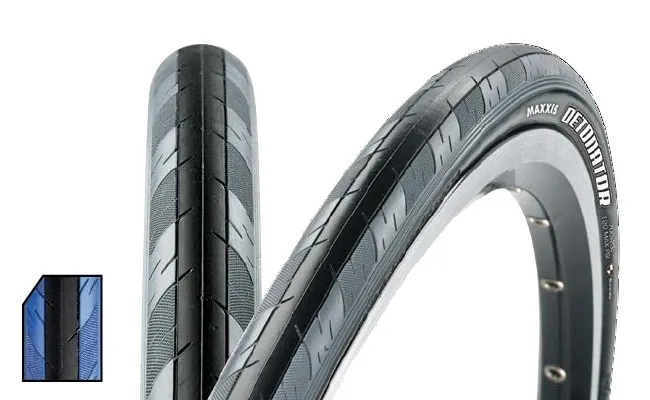 Anvelopa 27.5X1.50 Maxxis Detonator black/blue 60TPI foldabil Hybrid Ofertă specială