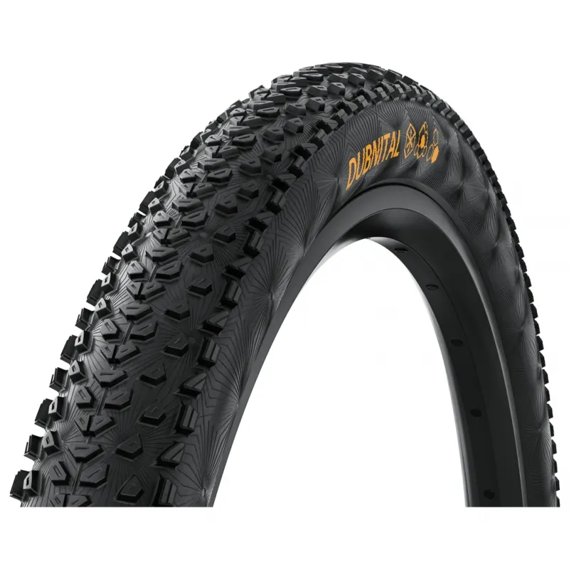 Promoție Anvelopa pliabila Continental Dubnital Trail Rapid 60-584 (27.5 X 2.40) Rapid comp, Tubeless Ready, black/black
