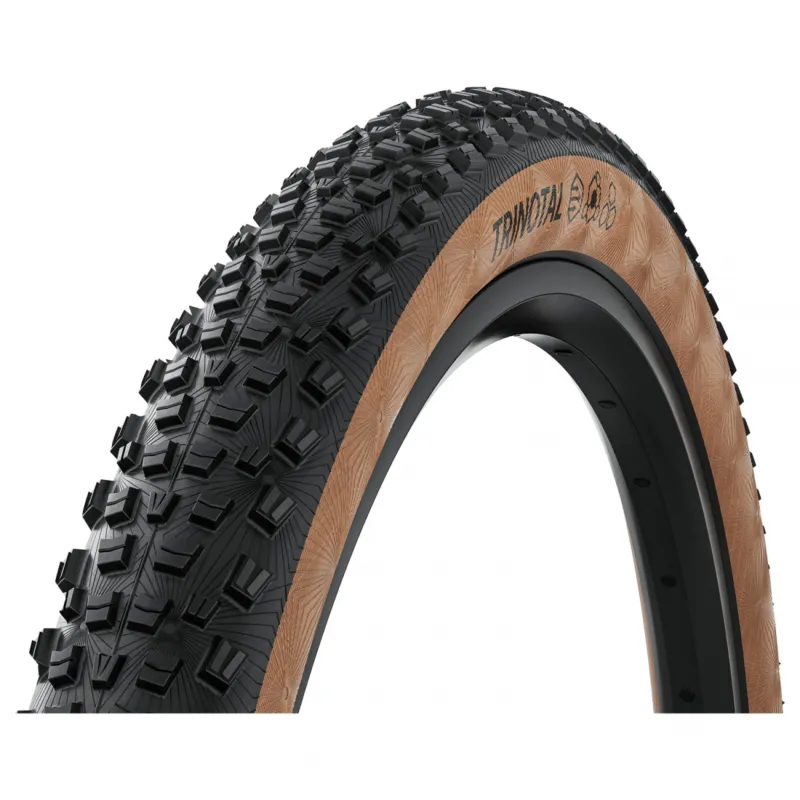 Ultima șansă Anvelopa pliabila Continental Trinotal Race Rapid 60-622 (29 X 2.40) Rapid comp, Tubeless Ready, black/transparent