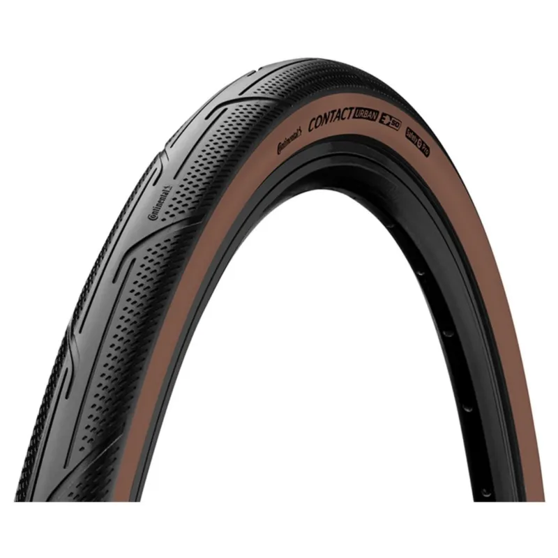 Preț mic Anvelopa pliabila Continental Contact Urban BL 35-349 (16 x 1.35) negru/maro