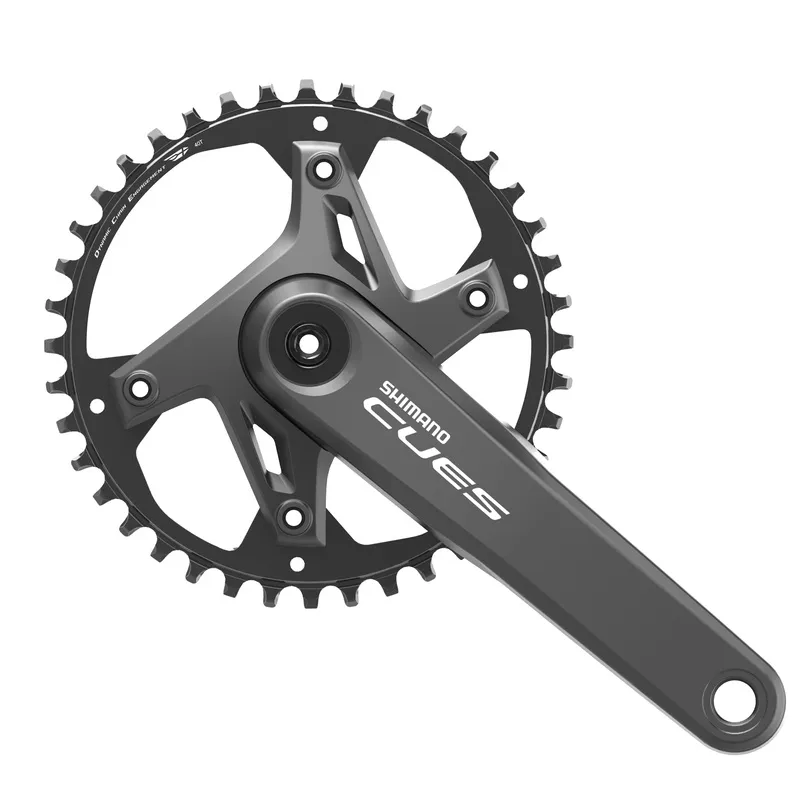 ANGRENAJ PEDALIER SHIMANO FC-U6000-1 CUES FOR REAR 9/10/11-SPEED 2-PCS FC 170MM 40T W/O CG W/O BB PARTS COMPATIBLE CHAIN CASE IND.PACK Cel mai vândut