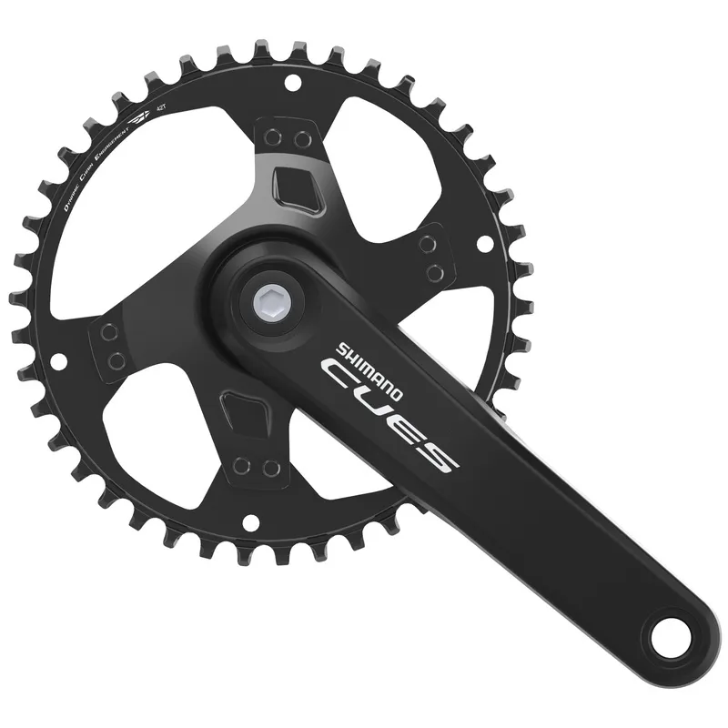 ANGRENAJ PEDALIER SHIMANO FC-U4000-1 CUES 42T BRAT 170MM PT. 9/10/11 VIT. PE SPATE FARA CG INCL. SURUBURI COMPATIBIL CHAINCASE AMBALAT IND. Retur gratuit