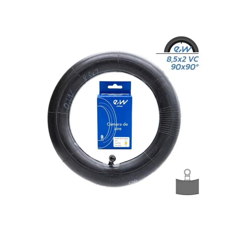 Retur ușor Camera trotineta electrica Xiaomi 8.5×2 (50-156) Valva curbata 90 grade