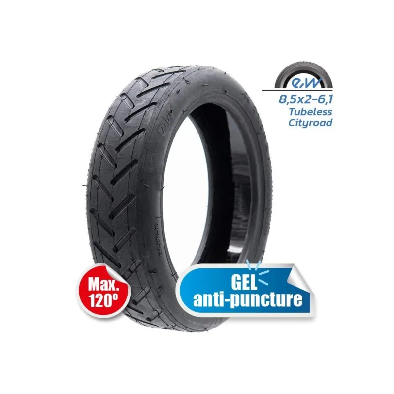 Anvelopa tubeless cu gel pentru trotineta 8.5x2 Premium