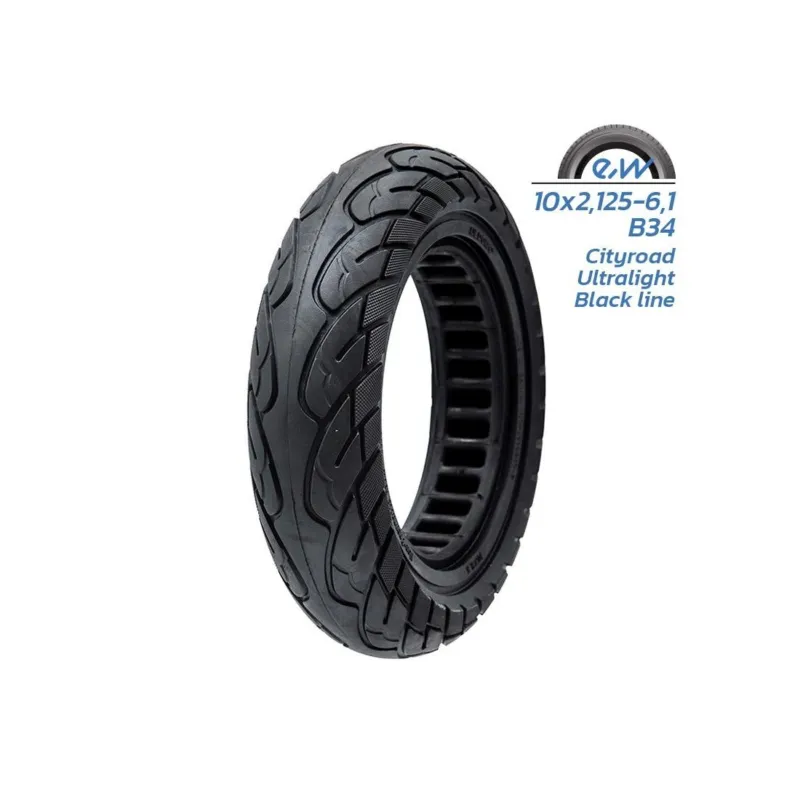 Cumpărături sigure Anvelopa plina trotineta 10x2.125 Black Line