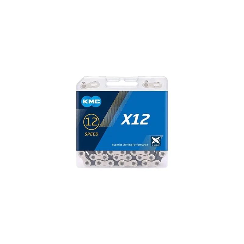 Lant KMC X12 Silver/Black 12 Viteze 126 Zale - Set 25 bucati Cumpără acum