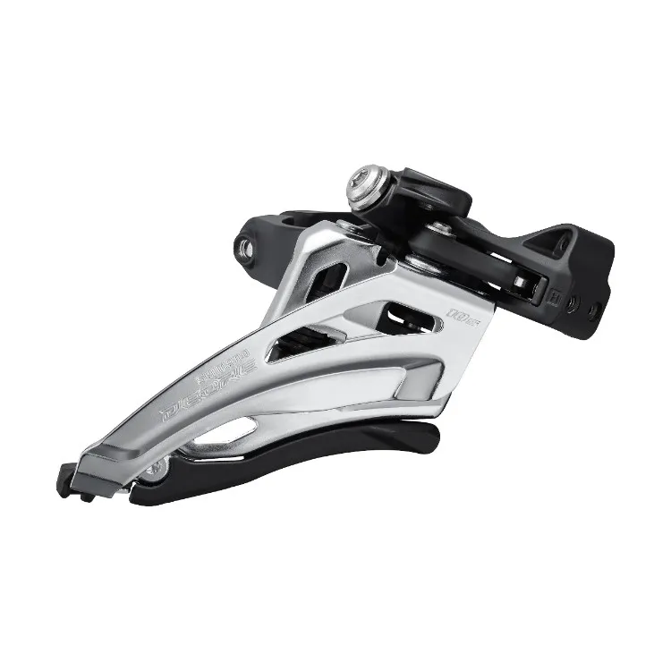 Transport gratuit Schimbator fata, FD-M4100-M, DEORE, PENTRU 2X10, SWING LATERAL, FATA-PULL, BANDA 34,9 MM(CU ADAPTATOR 31,8 MM), CS-UNGH: 66-69, PENTRU ROTUL SUPERIOR: 36T, CL: 48,8/ 51,8 MM, VRAC