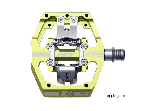 Pedale HT X3 Verde Apple Retur ușor