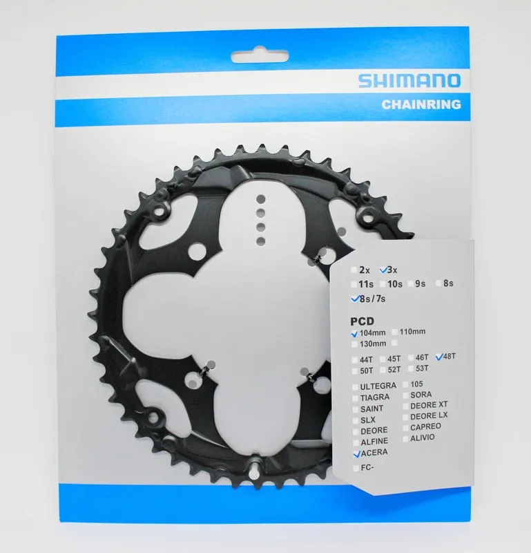 Transport gratuit FOAIE SHIMANO FC-M361 48T NEAGRA