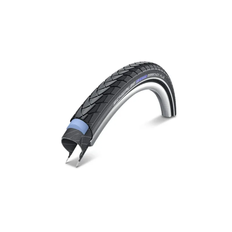 ANVELOPA SCHWALBE MARATHON PLUS PERFORMANCE SMARTGUARD TWINSKIN 25-622 NEGRU Retur gratuit