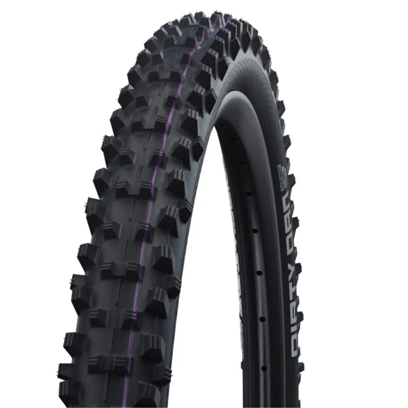 Cauciuc SCHWALBE Dirty Dan - 27.5x2.35 (60-584) HS417 B/B-SK, Super Downhill, Addix Ultra Soft - TLE Pliabil Calitate înaltă