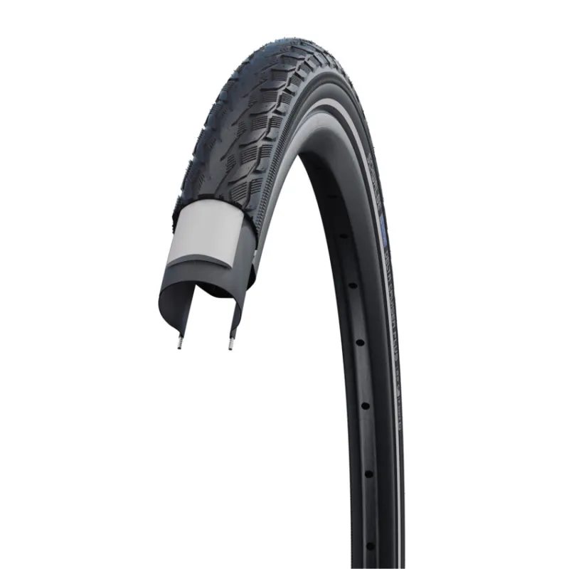 Cauciuc SCHWALBE Delta Cruiser Plus - 28x1.75 (47-622) HS431 B/B+RT, Green - Sarma Ofertă