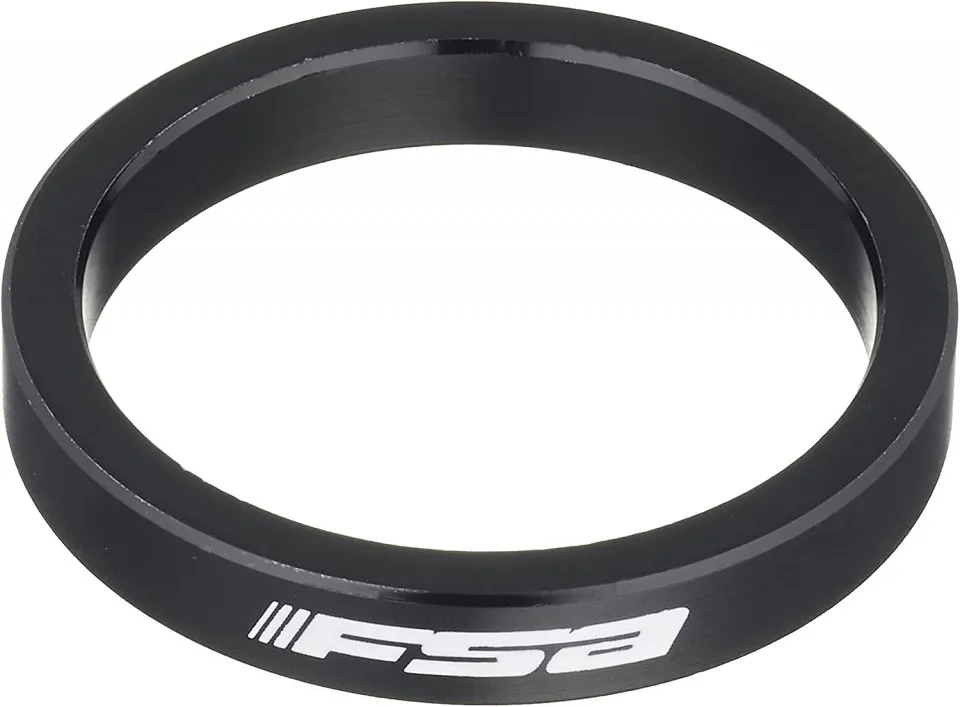 Distantier furca FSA HSSP - 1-1/8 x10mm Alloy Logo - Black OE Livrare gratuită