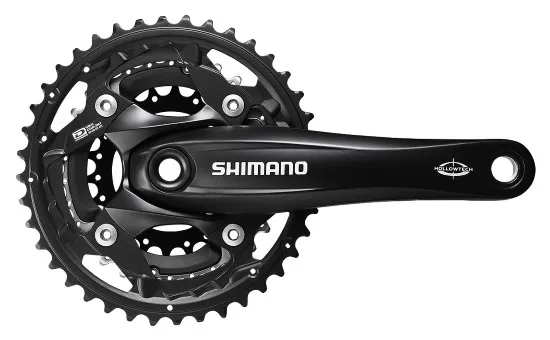 ANGRENAJ PEDALIER SHIMANO DEORE FC-M523-L 40X30X22T BRAT 175MM PT. 10 VIT. PE SPATE OCTALINK & HOLLOWTECH INCOMPATIBIL CHAINCASE PT. CHAINLINE 50MM FARA CG NEGRU AMBALAT IND. Popular