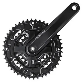 ANGRENAJ PEDALIER SHIMANO ALTUS FC-M351 44X32X22T BRAT 175MM PT. 9 VIT. PE SPATE FARA CG COMPATIBIL CHAINCASE INCL. SURUBURI DE FIXARE NEGRU SHIMANO LOGO AMBALAT IND. Bestseller